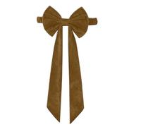 Burgundy Velvet Chair Sashes with Elastic Straps, Reusable Bow Tie Chair Back Cover, Decorative Chair Ribbon for Christmas Party Wedding Banquet