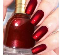 Burgundy Wine Red Nail Polish - Long Lasting & Quick Drying Chip Resistant Varnish for DIY Nail Polish at Home - Perfect for Nail Art