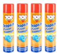 BURI 1 x 600 ml carpet and upholstery cleaner, active foam with colour refreshment, fibre deep purity, carpet cleaner, upholstery, cleaning furniture (4x)