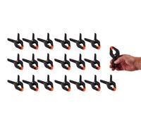 BURI 20-Piece Set Spring Clamps 115mm Edge Clamps Corner Clamps