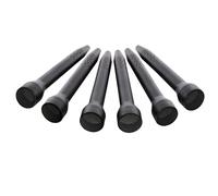 BURI : 6er Set Wurzelgießer 30cm - Targeted Tropfenbewässerung for Garden & Bucket - Stable Irrigation Help Of from Plastic - Wassersparendes Casting System for Plants & Beetroot