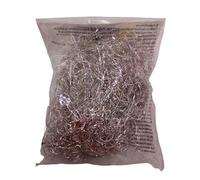 BURI Angel Hair Curly Tinsel Decoration Christmas Tree Christmas 15 g Colour: Silver