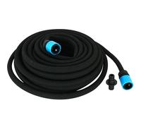 BURI Pearl Hose 15 m - Irrigation Hose with Connection Fitting | Micro Irrigation for Garden, Beds & Greenhouse | Water-Saving & Can Be Shortened | Diameter 1.8 cm, Black