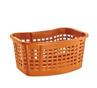 BURI Rotating Stacking Basket 60 x 40 cm Orange Plastic Storage Basket