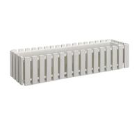 keine Angabe Flower Box White 75x18,5 cm Balcony Flower Pot Plant Pot Planter