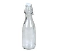 BURI Wire Clip Bottle 0.25 Litre Glass Bottle Swing Top
