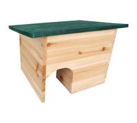 BURI Wooden Hedgehog House, Hedgehog Hotel, Labyrinth Entrance, New