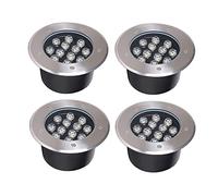 Buried Lamp Well Light IP67 Waterproof Walkover Led Lights for Garden Courtyard Building, Certificate CE ROHS FCC (Color : Warm White, Size : 5W)