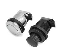 Buried Rotary Press Type Spring Lock, Industrial Latch, Plastic Latch, RV, Yacht, Circular Button Lock 1Pcs(XK253W)