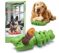 BURIESUR Bully Stick Holder for Aggressive Chewers,Bully Sticks Holder to Prevent Choking,Dog Toys to Keep Them Busy,Dog Chew Holder Fit Various Bully Sticks,Gift for Medium/Large Dogs