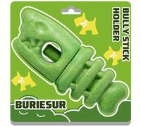 BURIESUR Bully Stick Holder for Aggressive Chewers,Bully Sticks Holder to Prevent Choking, Perfect for Medium Large Dogs,Fit 0.2-0.79IN Bully Sticks,Teething Toy to Prevent Bully Stick Waste