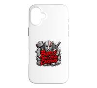 Buris Bone And Stone Carving Norse Viking Case for iPhone 16 Plus