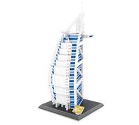 Burj Al Arab Dubai Building Set, 1307PCS Famous Landmark Architecture Model, Collectible Display Burjal Arab Hotel of Dubai Bricks Kit, Creative Construction Kit, Idea Gifts for Teens & Adults(5220)