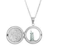 Burj al-Arab luxury hotel Dubai Locket Necklace Hold Picture Jewelry Birthday Gift
