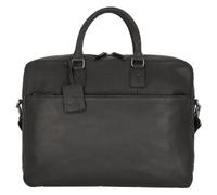 Burkely Antique Avery Briefcase Genuine Leather 46 cm Laptop compartment black