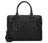 Burkely Antique Avery briefcase leather 38 cm laptop compartment black