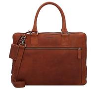Burkely Antique Avery briefcase leather 38 cm laptop compartment brown