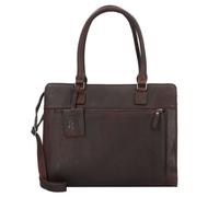 Burkely Antique Avery shoulder bag leather 35.5 cm laptop compartment brown