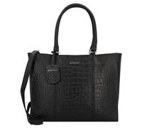 Burkely Cool Colbie Shopper Bag Genuine Leather 35 cm Laptop compartment black