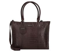 Burkely Cool Colbie Shopper Bag Genuine Leather 35 cm Laptop compartment brown