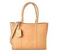 Burkely Cool Colbie Shopper Bag Genuine Leather 35 cm Laptop compartment brown