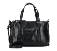 Burkely Creased Crystal Handbag Leather 27 cm black