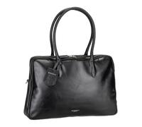 Burkely Leather business bag laptop bag Ledger Workbag 15,6" Black