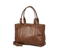 Burkely Leather Business Bag Laptop Bag with Laptop Compartment Soft Skylar Workbag 13.3 Inches Chestnut Brown