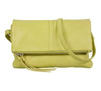 Burkely Leather cross body bag Nalan Satchel Bag Lime light yellow