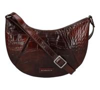 Burkely Leather cross body bag shoulder bag Cool Colbie Crossbody Bag Round Burgundy dark red