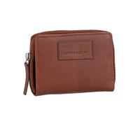 Burkely Leather Purse Soft Skylar Double Flap Wallet Chestnut Brown