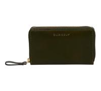 Burkely Leather Purse Vintage Veda Zip Around Wallet Olive