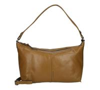 Burkely Leather shoulder bag cross body bag Myra Hobo Bag Mustard light brown