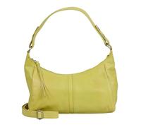 Burkely Leather shoulder bag cross body bag Nalan Shoulderbag Lime light yellow