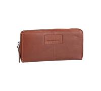 Burkely Leather Wallet Soft Skylar Zip Around Wallet Chestnut Brown