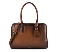 Burkely Ledger Briefcase Genuine Leather 40 cm Laptop compartment brown