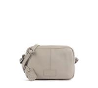 Burkely Leather Shoulder Bag Soft Skylar Camera Bag Generous Grey Beige