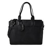 Burkely Soft Skylar Shopper Bag Genuine Leather 40 cm Laptop compartment black