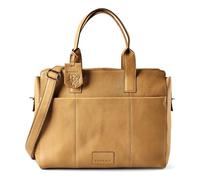 Burkely Soft Skylar Shopper Bag Genuine Leather 40 cm Laptop compartment brown