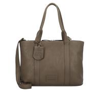 Burkely Soft Skylar Shoulder Bag Leather 36 cm Laptop compartment gray