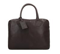 Burkely Vintage Briefcase Genuine Leather 40 cm Laptop compartment brown