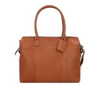 Burkely Vintage Doris shoulder bag leather 39 cm laptop compartment brown
