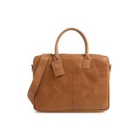 Burkely Vintage Taylor Worker Briefcase, male, brown