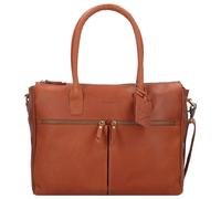 Burkely Vintage Valerie shoulder bag leather 39 cm laptop compartment brown