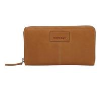 Burkely Women's Soft Skylar Large Zip Around Wallet, Cognac, 11x20x2