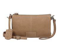 Burkely Women's Soft Skylar Triple Pocket Zip Crossbody, Cognac, 12x20x7