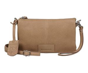 Burkely Women's Soft Skylar Triple Pocket Zip Crossbody, Cognac, 12x20x7
