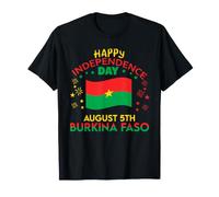 Burkina Faso 66th Independence Day Burkinabe Pride T-Shirt