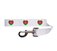 'Burkina Faso Flag Heart' Dog Lead/Leash (DL00014377)