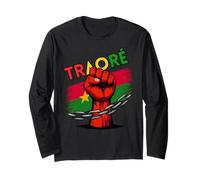 Burkina Faso Ibrahim Traoré Shirt Thomas Sankara Traore Long Sleeve T-Shirt